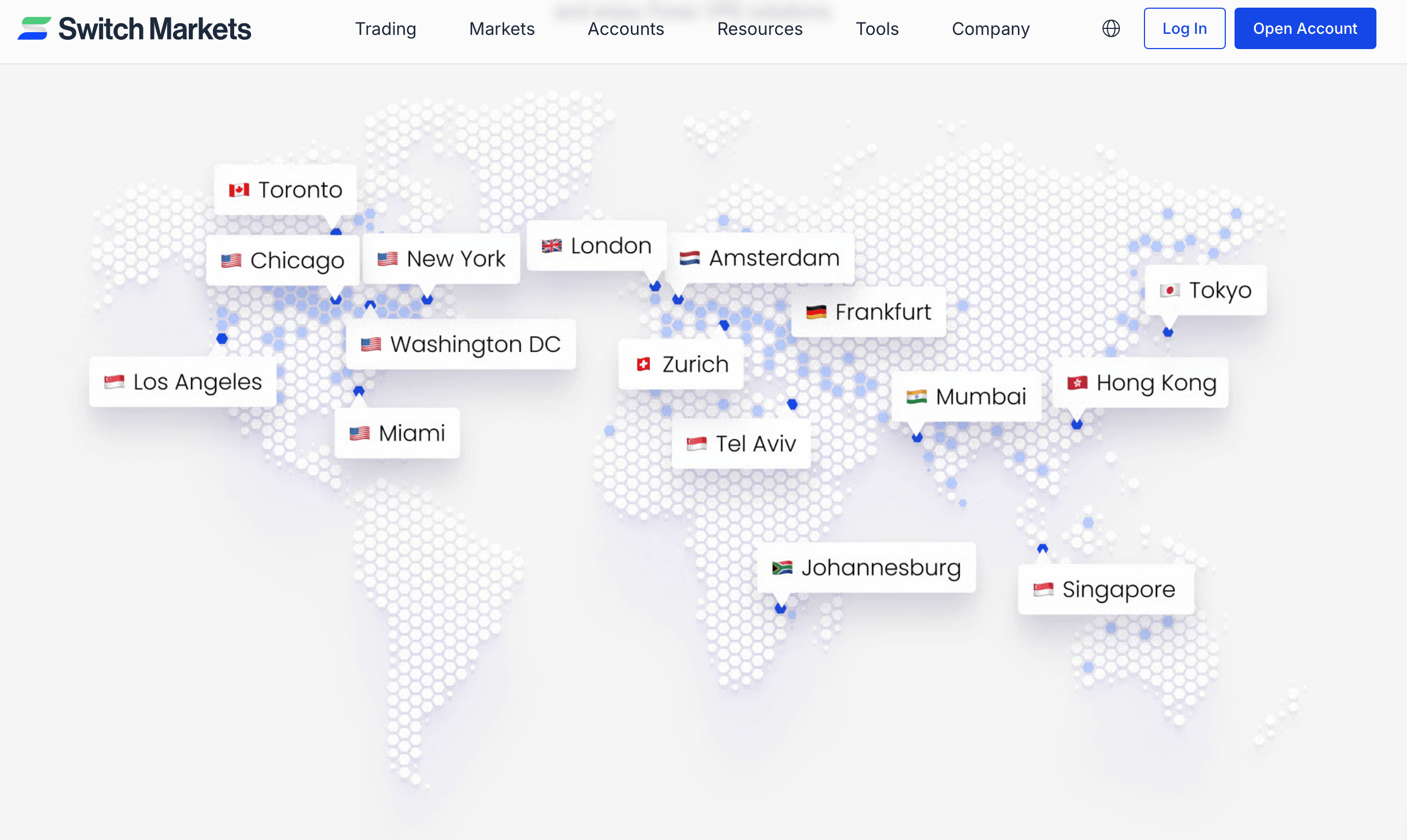 centros de datos VPS de Switch Markets